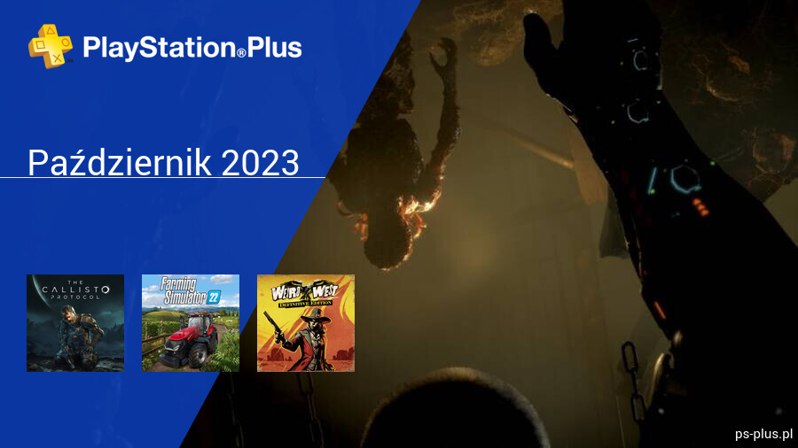 Październik 2023 - darmowe gry w PlayStation Plus
