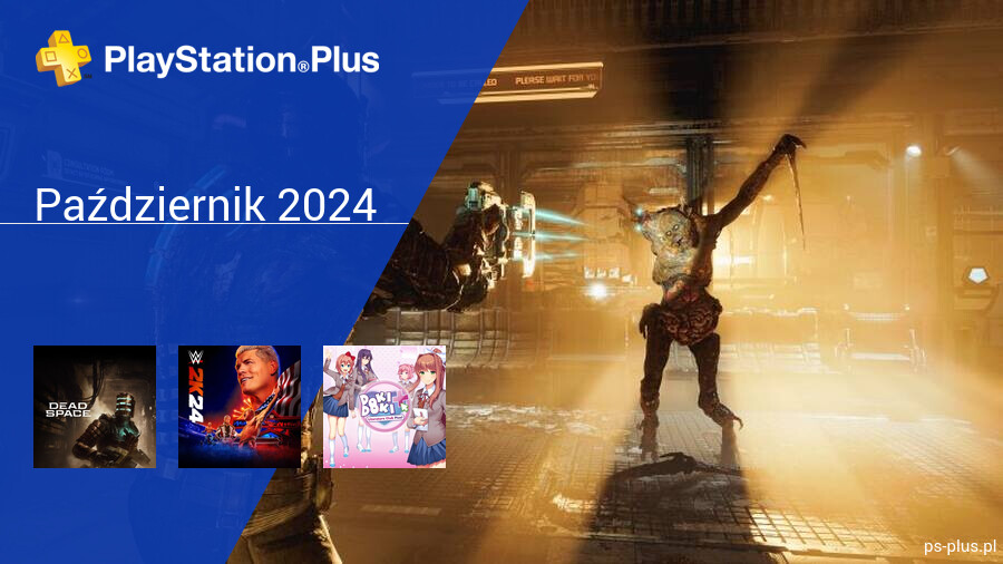 Październik 2024 - darmowe gry w PlayStation Plus